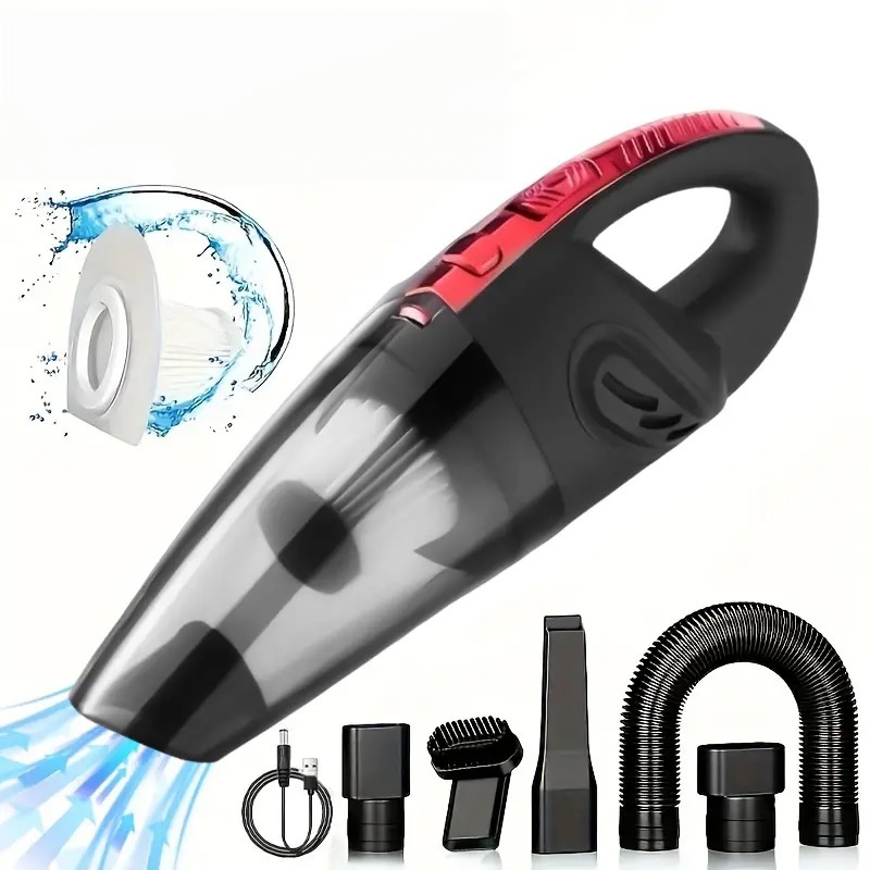 Mini Cordless Handheld Vacuum Cleaner Powerful Suction for Pet Hair, Dust